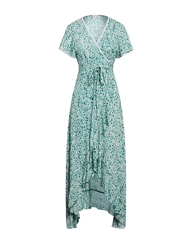 POUPETTE ST BARTH Long dress Turquoise 100% Rayon