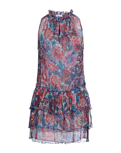 POUPETTE ST BARTH Short dress Blue 100% Silk