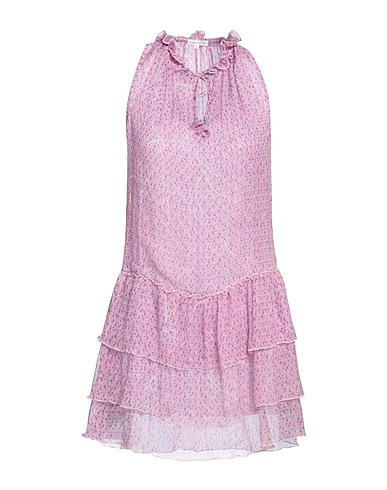 POUPETTE ST BARTH Short dress Mauve 100% Silk