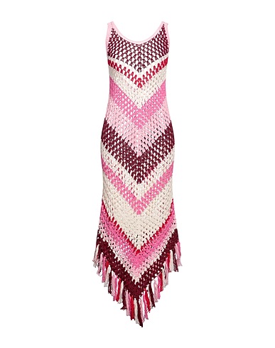 DODO BAR OR Midi dress Fuchsia 100% Cotton