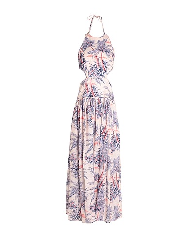 ZIMMERMANN Long dress Light pink 100% Linen
