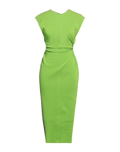 PHILOSOPHY di LORENZO SERAFINI Tubino Verde lime 88% Cotone, 12% Poliammide, Elastan