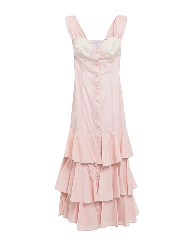 LEVINIA Vestito lungo Cipria 100% Cotone