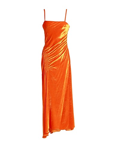 PROENZA SCHOULER Long dress Orange 80% Viscose, 20% Silk