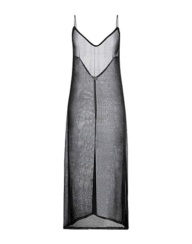 THE NINA STUDIO Vestito midi Nero 100% Poliestere