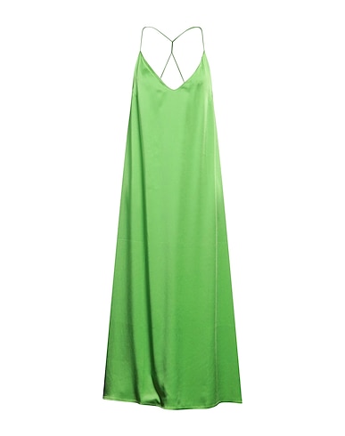 THE NINA STUDIO Vestito midi Verde lime 100% Poliestere