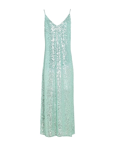 THE NINA STUDIO Midi dress Light green 100% Polyester