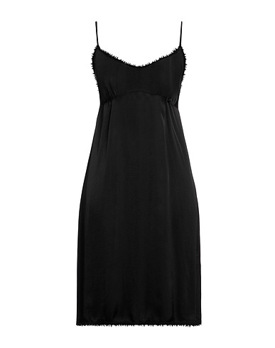 BRAND UNIQUE Short dress Black 100% Viscose