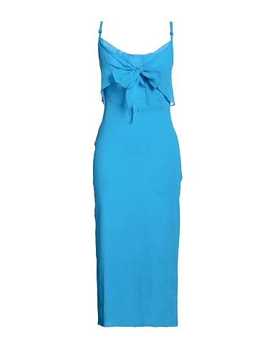 PATOU Midi dress Azure 100% Cotton