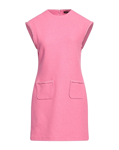 MAJE Robes courtes 49% Polyester, 46% Coton, 4% Autres fibres, 1% Élasthanne