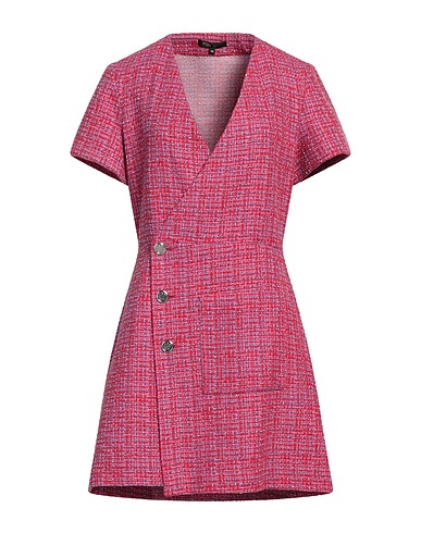 MAJE Blazer dress Garnet 34% Polyamide, 31% Cotton, 26% Acrylic, 8% Polyester, 1% Other Fibres