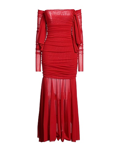 PHILOSOPHY di LORENZO SERAFINI Midi dress Red 100% Polyamide