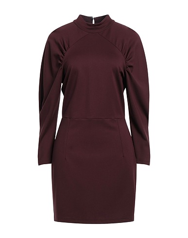 REBEL QUEEN by LIU •JO Short dress Burgundy 60% Viscose, 35% Polyamide, 5% Elastane