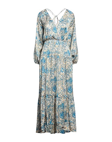 MAJE Midi dress Turquoise 100% Polyester