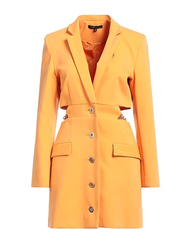 MAJE Blazer dress Apricot 72% Cotton, 25% Polyamide, 3% Polyester