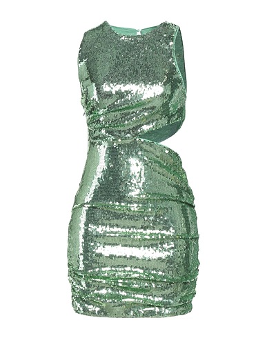MAJE Sequin dress Green 100% Polyester