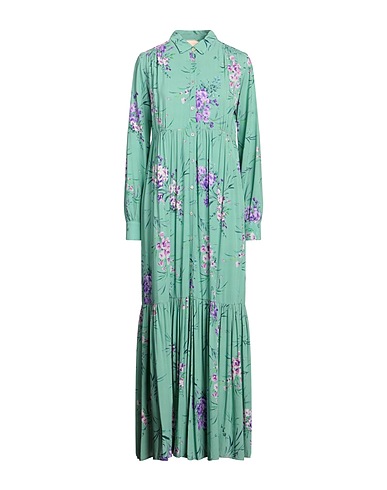 ANIYE BY Long dress Light green 100% Viscose