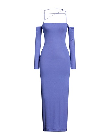 LAMA JOUNI Midi-Kleid Malve 96% Viskose, 4% Elastan