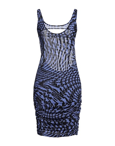 MUGLER Sheath dress Lilac 94% Polyamide, 6% Elastane