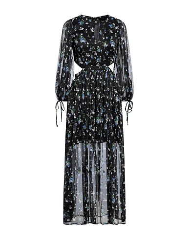 MAJE Long dress Black 100% Polyester
