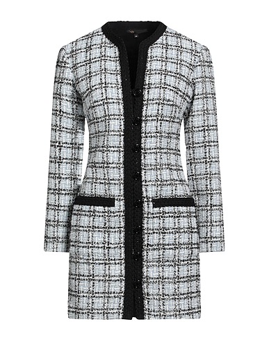 MAJE Blazer dress Light blue 82% Polyester, 18% Viscose