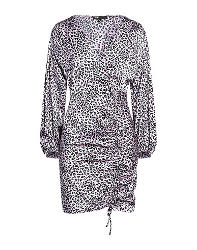 MAJE Kurzes Kleid Rosa 97% Viskose, 3% Elastan