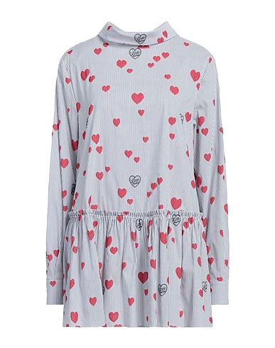 LOVE MOSCHINO Short dress White 72% Cotton, 25% Polyamide, 3% Elastane