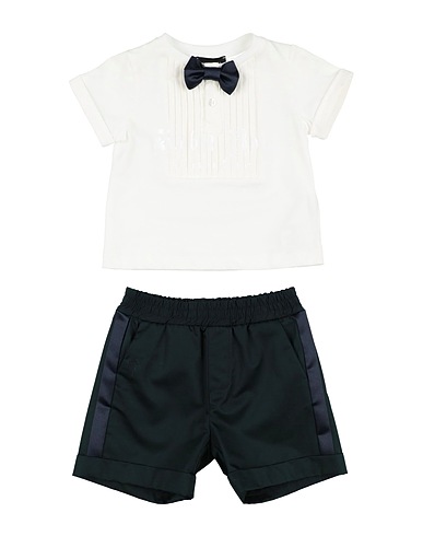 MONNALISA Baby co-ord  White 100% Cotton, Polyester