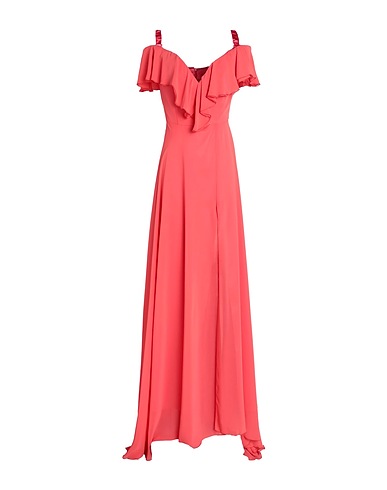 EVA GARAVALDI COUTURE Vestito lungo Corallo 100% Poliestere