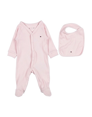 TOMMY HILFIGER Baby-Set Rosa 95% Baumwolle, 5% Elastan