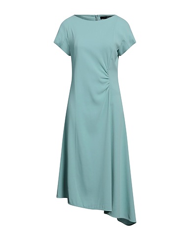 WEEKEND MAX MARA Midi dress Light green 56% Acetate, 41% Viscose, 3% Elastane