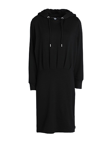DKNY Short dress Black 76% Rayon, 19% Polyester, 5% Elastane