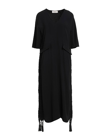 AGNONA Vestito midi Nero 54% Viscosa, 46% Acetato