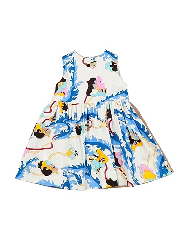 PUCCI Vestido para bebé  White 97% Cotton, 3% Elastane
