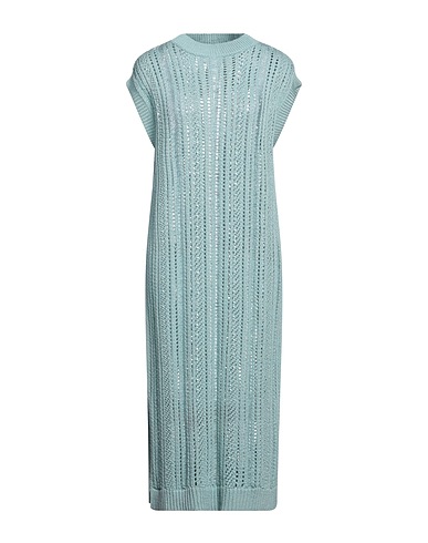 VALENTINE WITMEUR LAB Vestito midi Blu chiaro 100% Acrilico