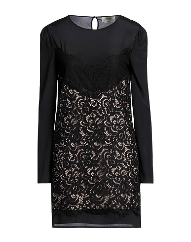 ANNA MOLINARI Sheath dress Black 87% Modacrylic, 13% Polyester, Viscose, Cotton