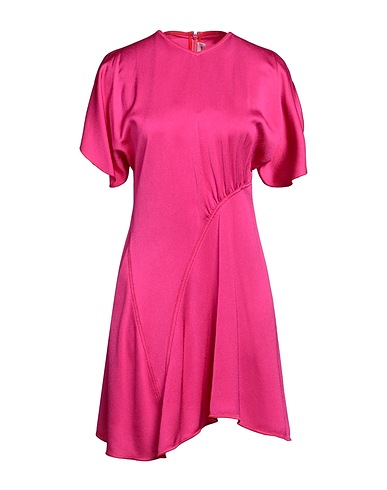 VICTORIA BECKHAM Vestito corto Fucsia 100% Viscosa