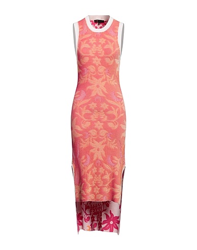 MAJE Midi dress Fuchsia 75% Viscose, 25% Polyacrylic