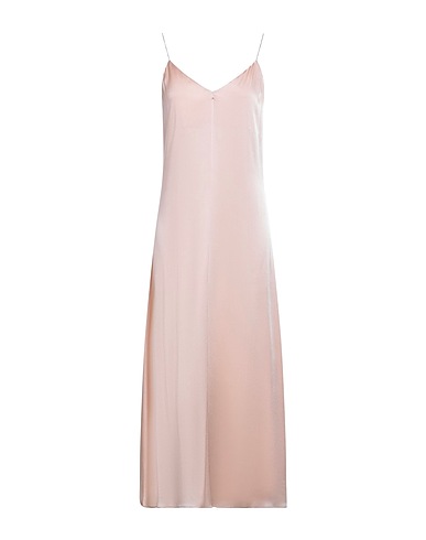 FABIANA FILIPPI Midi dress Light pink 74% Acetate, 26% Silk, Ecobrass