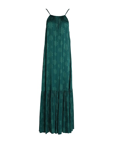 ALESSIA SANTI Vestito lungo Verde scuro 100% Viscosa