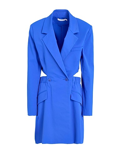 SIMKHAI Blazer dress Light blue 96% Nylon, 4% Elastane