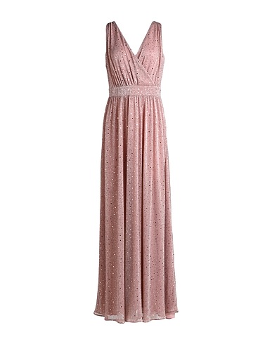 LIU •JO Long dress Antique rose 100% Polyester