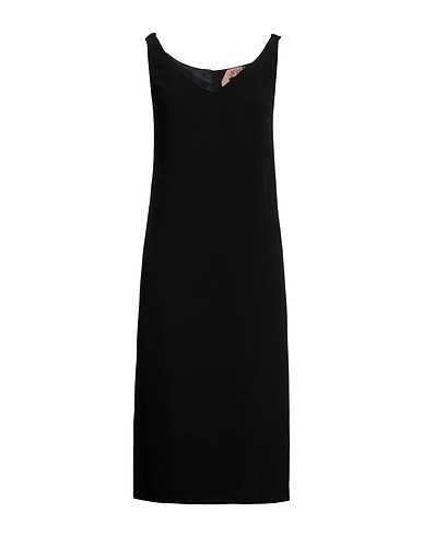 N°21 Midi dress Black 50% Acetate, 50% Viscose