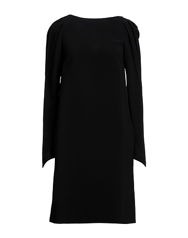 N°21 Vestito corto Nero 50% Acrilico, 50% Viscosa
