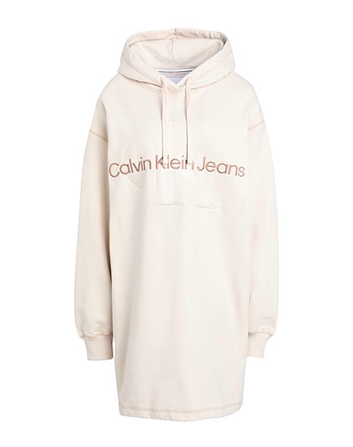 CALVIN KLEIN JEANS Short dress Ivory 100% Cotton