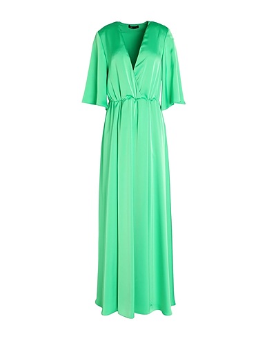 HANITA Long dress Green 100% Polyester