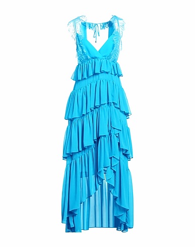 ANNARITA N Midi dress Turquoise 100% Polyester