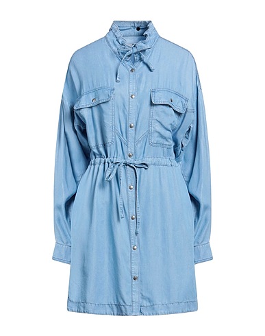 GAëLLE Paris Shirt dress Blue 100% Lyocell