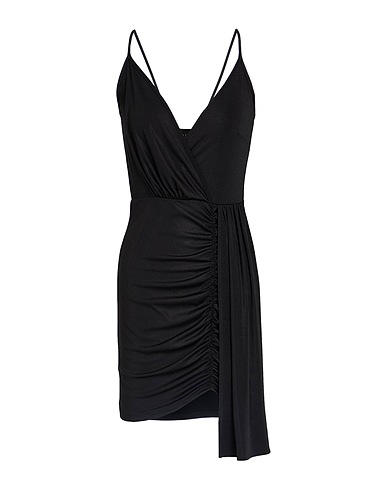 GAëLLE Paris Robe courte NOIR Noir 92% Polyester, 8% Élasthanne