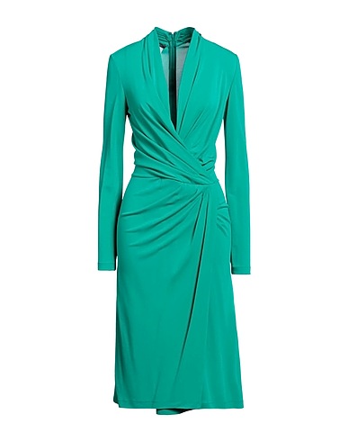 ALBERTA FERRETTI Vestito midi Verde smeraldo 100% Viscosa